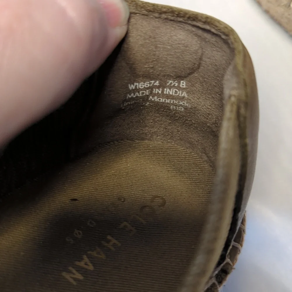Cole Haan Cloudfeel Stitch Lite Espadrille Slip On Shoes Size 7.5